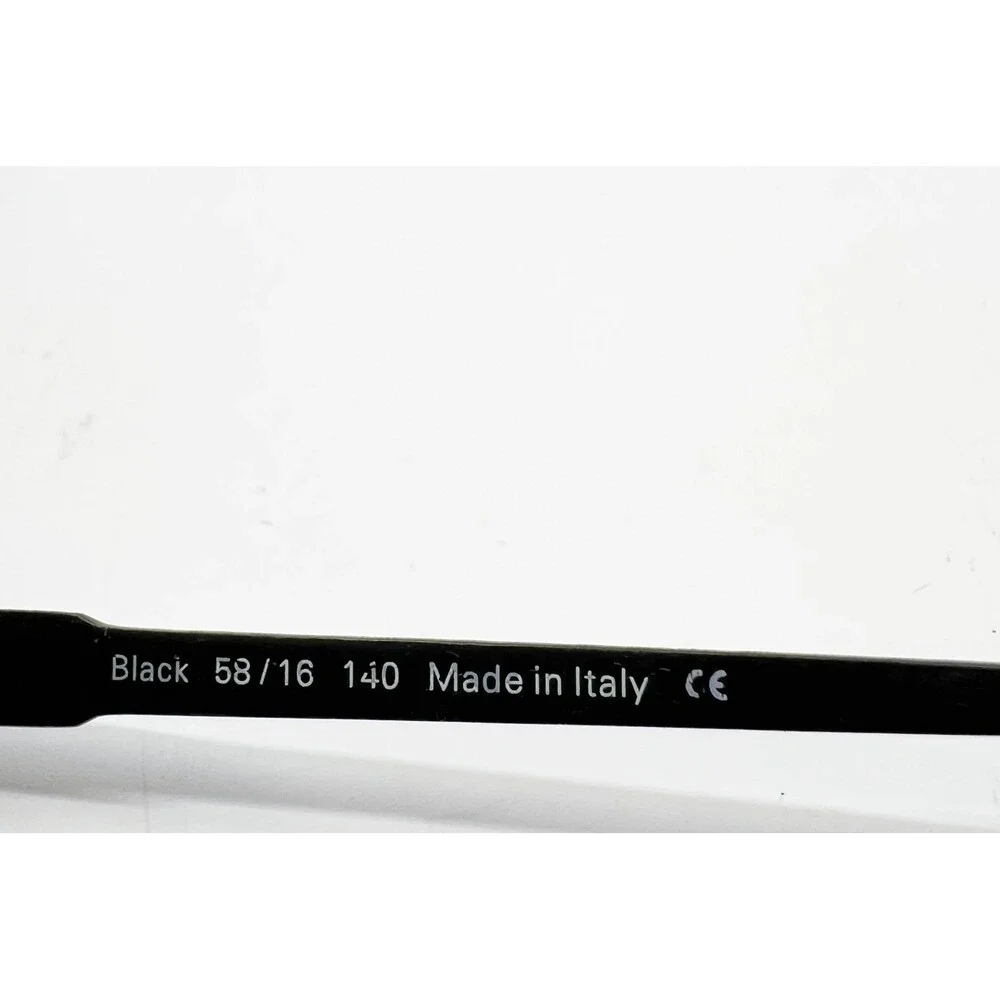 Kirkland Signature Eyeglass Frames Mens Black Shiraz 596187 58-16-140